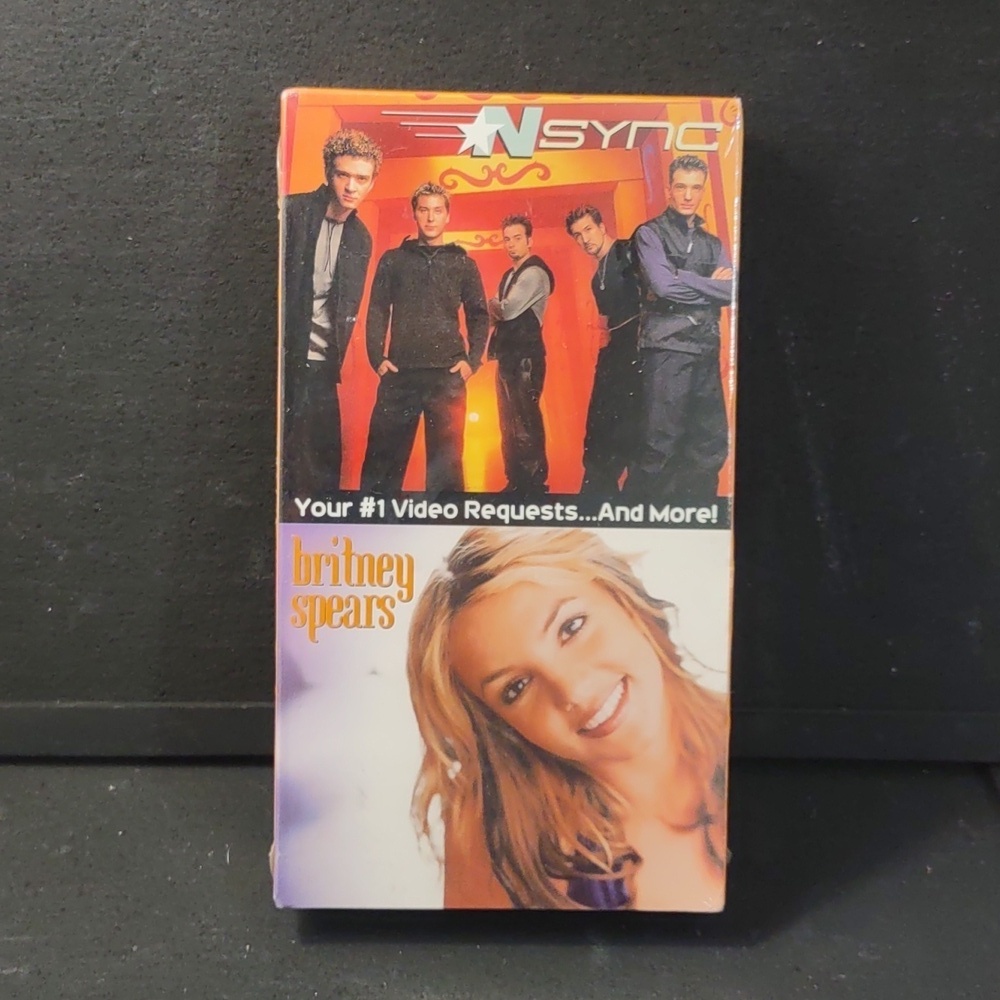 NEW WITH ORIGINAL SEAL WRAP MCDONALD'S NSYNC AND BRITNEY SPEARS VHS